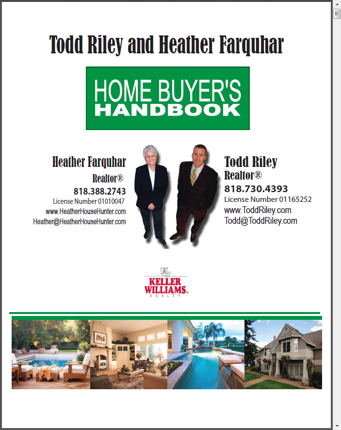 Hidden Hills First Time Buyers Handbook